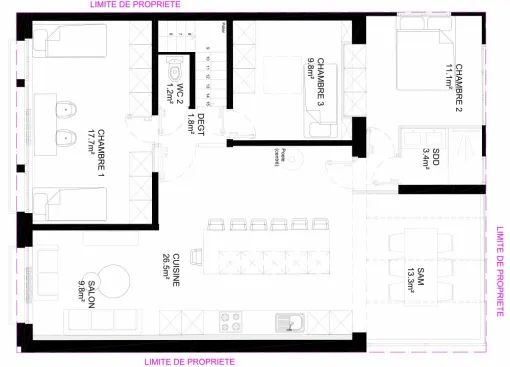 PLAN R+1 PROJET